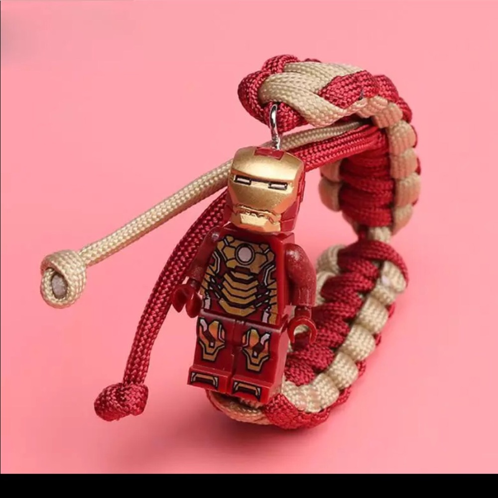 Iron man adjustable bracelet